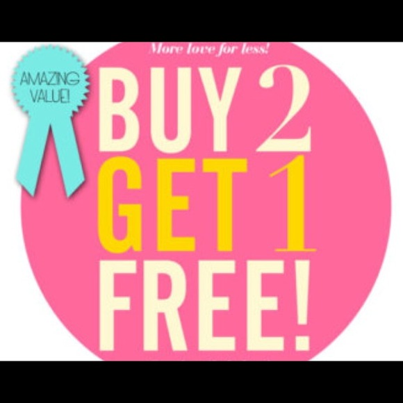 BUY 2 GET 1 FREE
