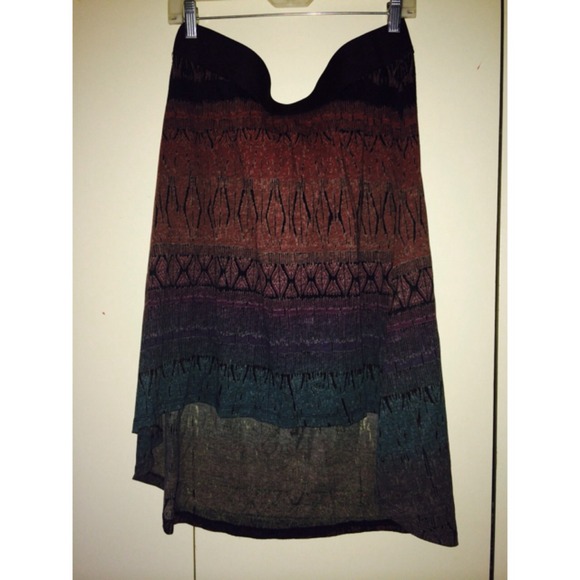 High low summer skirt