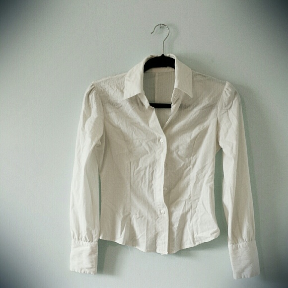 Button up white shirt