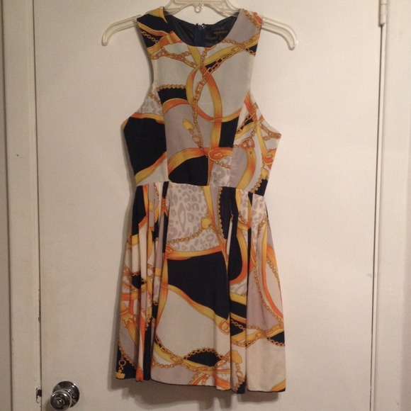 Link Print Dress
