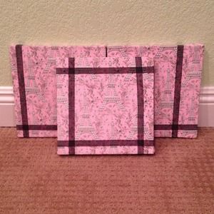 Paris themed wall decorations