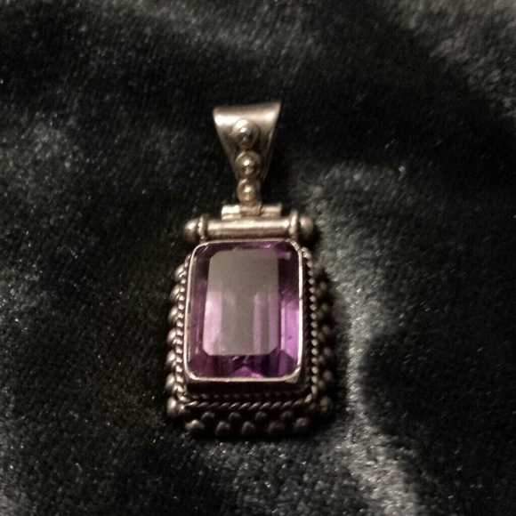Sold bundle Amethyst SS Pendant