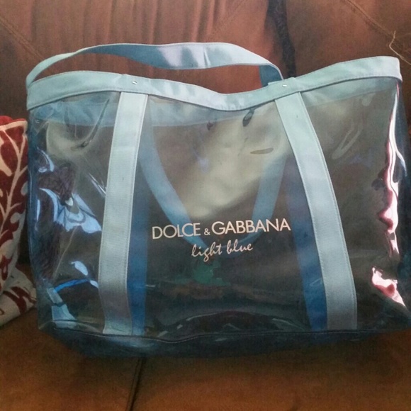 Dolce & Gabbana light blue tote