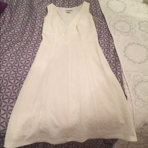 Banana Republic white dress