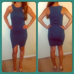 Teal green zara dress size small