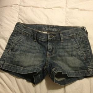 Denim shorts - size 0