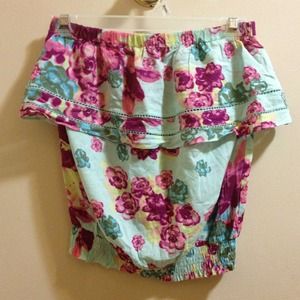 Floral tube top - Small