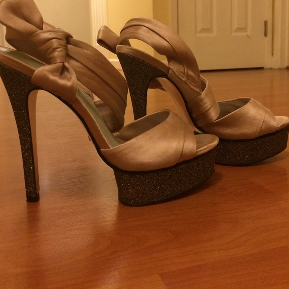 Glitter heels
