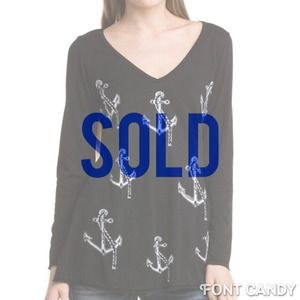 Lauren Moshi Tops - ‼️SOLD‼️ Lauren Moshi Mini Anchor Tee ⚓️ Lauren Moshi Tops - ‼️SOLD‼️ Lauren Moshi Mini Anchor Tee ⚓️