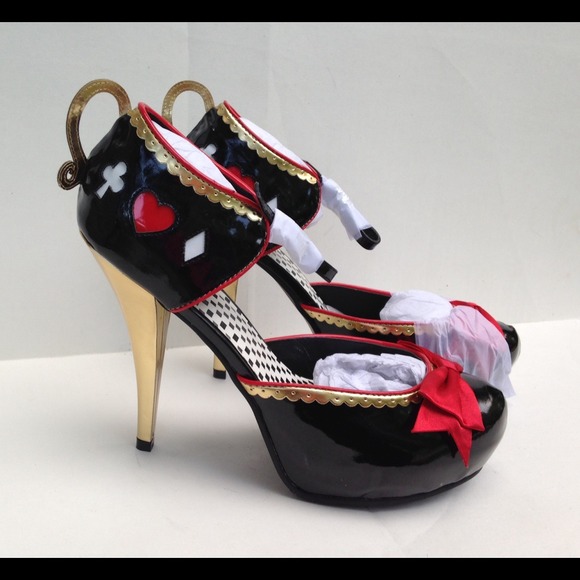 leg avenue Shoes - Alice in Wonderland teacup heels sz 10 New