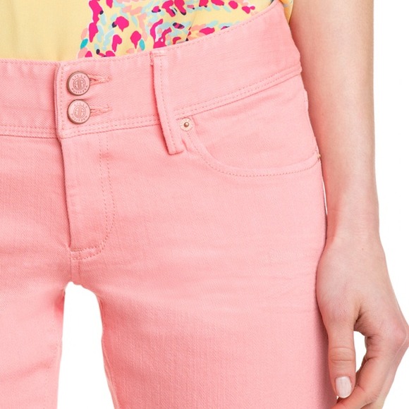 🚫BUNDLED🚫 Lilly Pulitzer Worth Sherbet Jeans - Picture 2 of 4