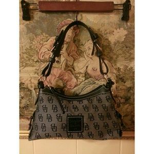 Vintage Dooney & Bourke Mini East-West Slouch