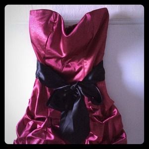 Pink party dress
