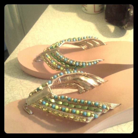 Wedged sandals
