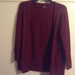 BUNDLE 💖burgundy & red cardigan !(: