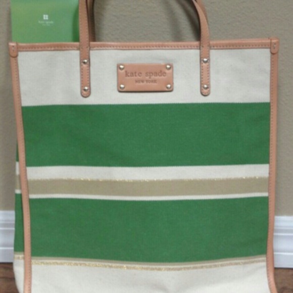 Kate spade canvas tote