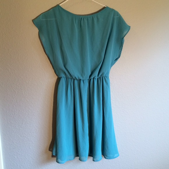 ❌Bundled❌ Turquoise Dress - Picture 2 of 4