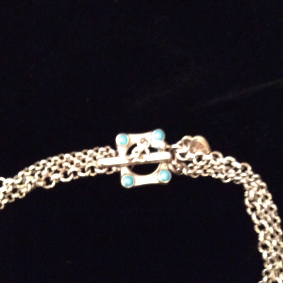 Brighton tourquoise and silver necklace