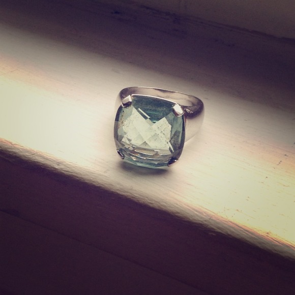 Swarovski Crystal Brand Blue Ring