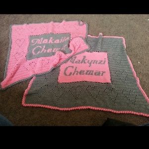 32% off Other - Personalized crochet baby blanket from ...