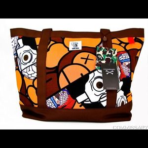 RESERVED-KAWS Milo Two Tone Tote Bag
