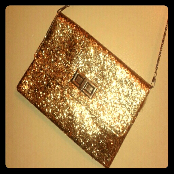 Sparkly Gold Clutch/Purse