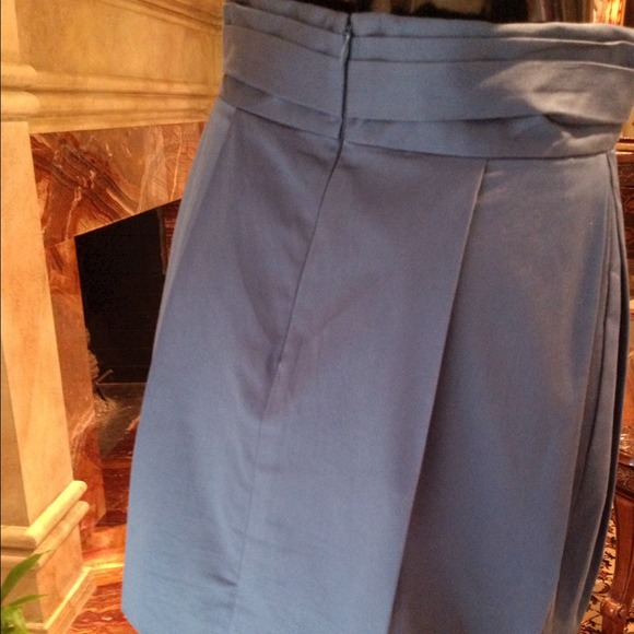 BCBG Bow Skirt in Flirty Blue. Size 06. π NWOT. - Picture 2 of 4