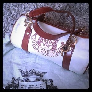 Authentic Juicy Couture leather Hand Bag