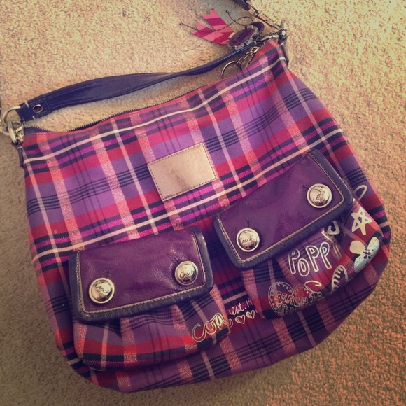 Authentic Coach Poppy Purse