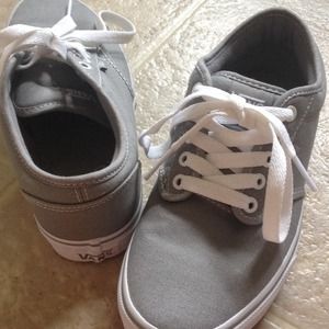 Grey Vans NWOT