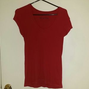 REDUCED PRICE!  V- neck red top.