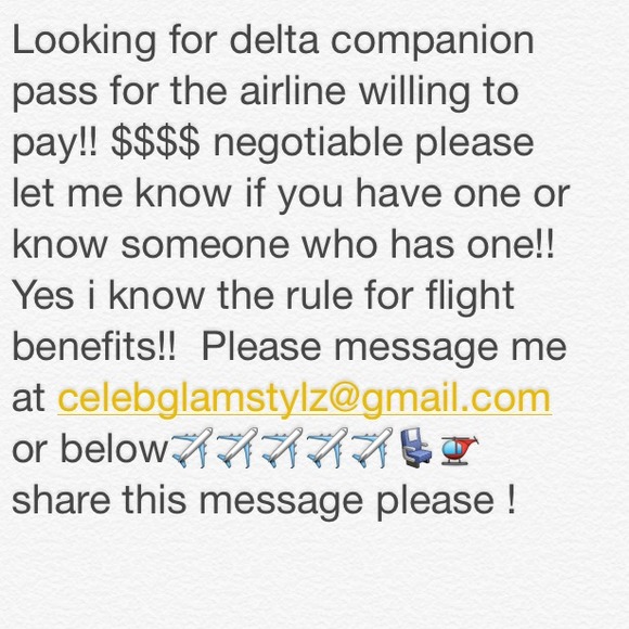 👀✨LOOKING✨ delta companion pass✈️#flightbenefits