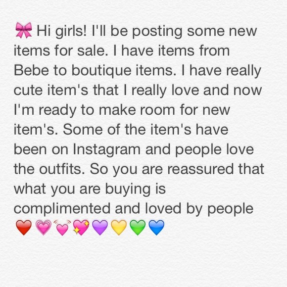 Some items in my closet