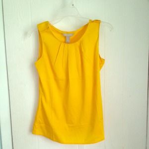 Yellow Banana Republic Top