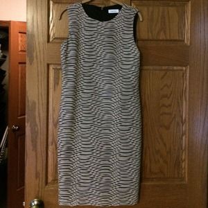 Calvin Klein patterned dress