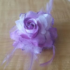 Flower hair clip