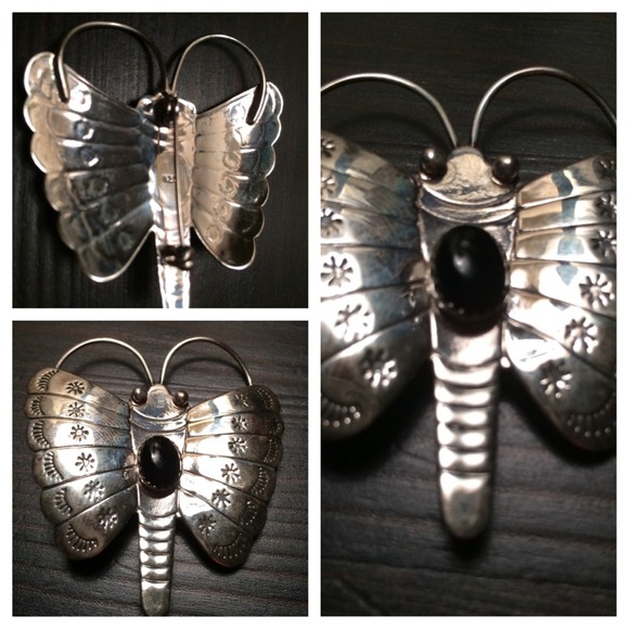 Brooch, sterling silver