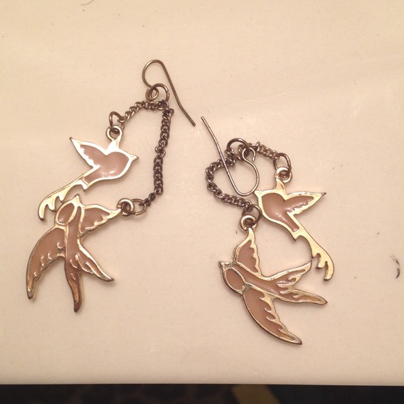 Forever 21. Cute sparrow earrings.
