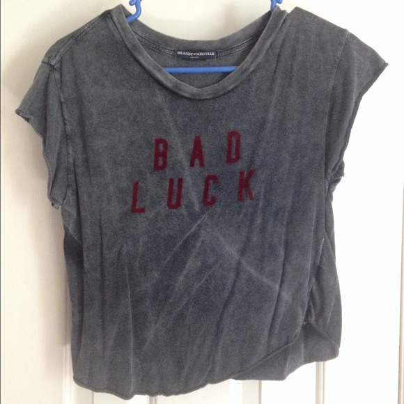 Bad Luck Brandy melville Crop