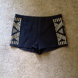 Studded Shorts