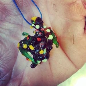 Glass pendant
