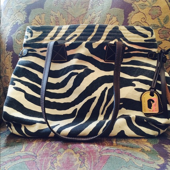 Dooney and Burke Zebra Print Bag