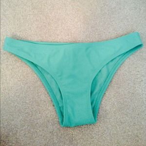 Dark teal bikini bottoms