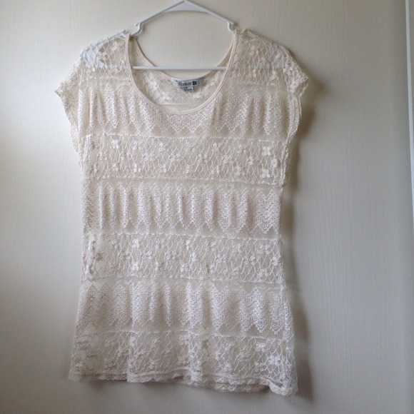 Forever 21 Lace Top