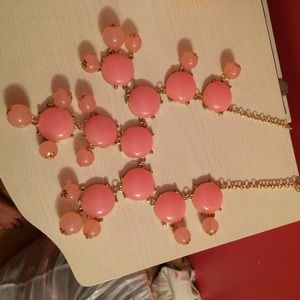 Pink bubble necklace