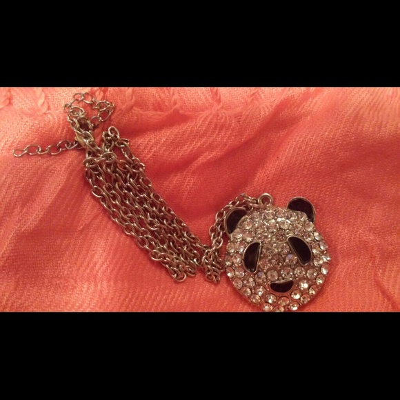Panda Head Necklace!