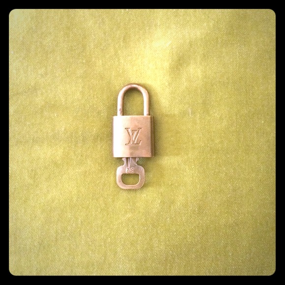 Louis Vuitton Padlock and Key