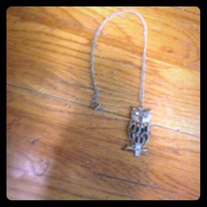 Owl necklace