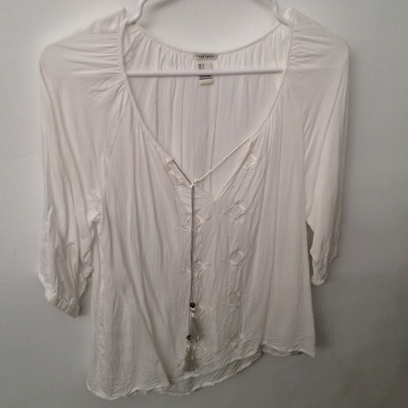 Forever 21 peasant top