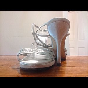 Silver heels